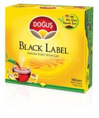 DOĞUŞ BLACK LABEL BARDAK POŞET ÇAY 100'LÜ