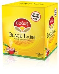 DOĞUŞ BLACK LABEL BARDAK POŞET ÇAY 1000'Lİ