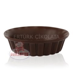 SCHÖNE SCHOKOLADE BİTTER ÇİKOLATA YUVARLAK TARTOLET KUP