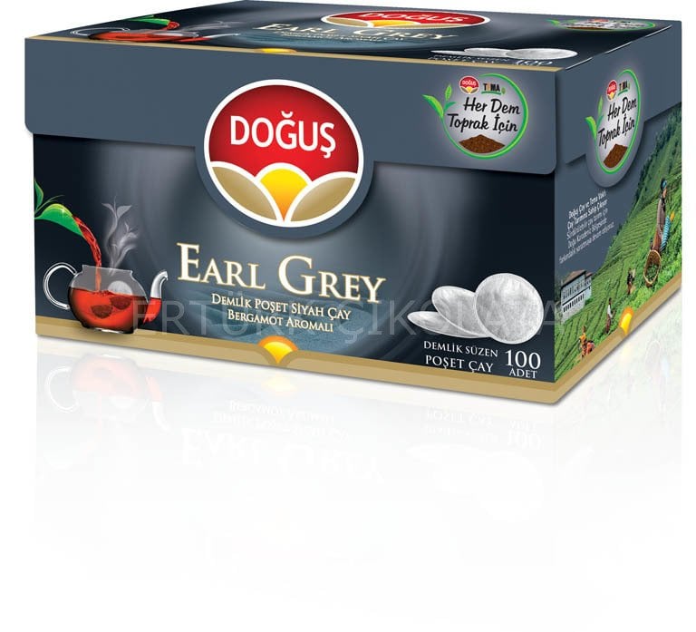 DOĞUŞ EARL GREY DEMLİK POŞET ÇAY 100'LÜ