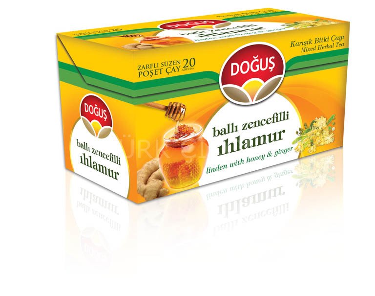 DOĞUŞ BALLI ZENCEFİLLİ IHLAMUR ÇAYI 20'Lİ