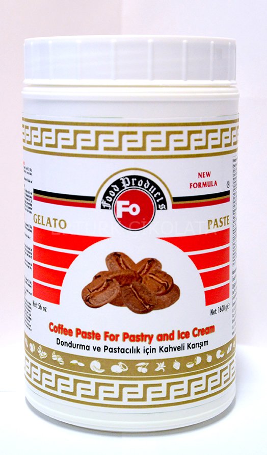 FO KAHVELİ (MOCHA) DONDURMA VE PASTACILIK İÇİN KARIŞIM (%7 KAHVE ) 1600 GR
