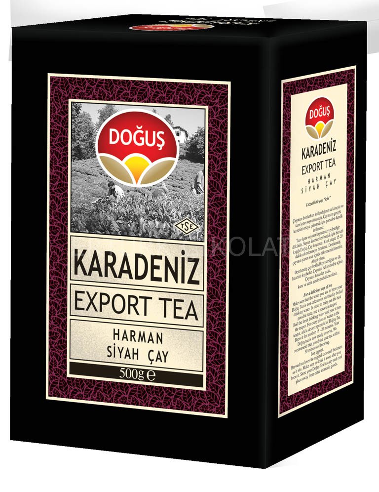 DOĞUŞ KARADENİZ EXPORT ÇAY KUTU 500 GR