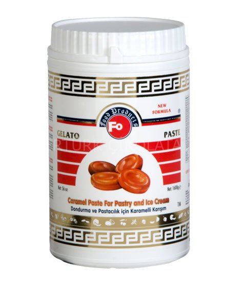 FO KARAMELLİ DONDURMA VE PASTACILIK İÇİN KARIŞIM 1600 GR