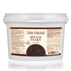 SCHÖNE SCHOKOLADE BİTTER ÇİKOLATA FLEKS 2 KG