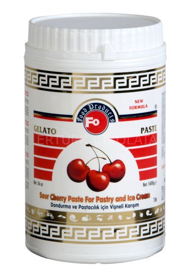 FO VİŞNELİ DONDURMA VE PASTACILIK İÇİN KARIŞIM (%40 VİŞNE) 1600 GR