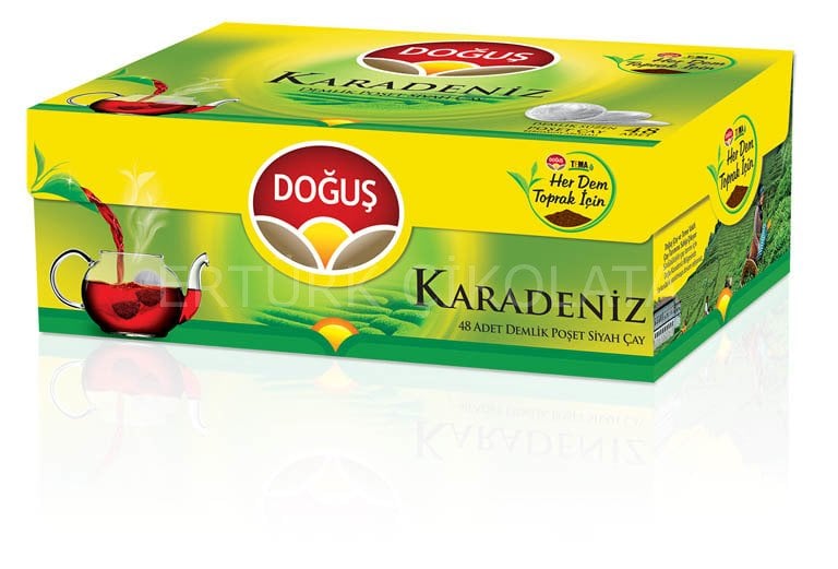 DOĞUŞ KARADENİZ DEMLİK POŞET ÇAY 48'Lİ