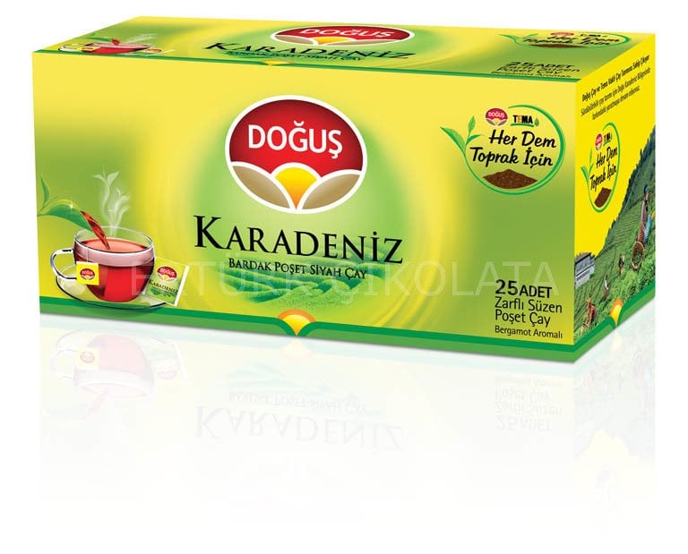 DOĞUŞ KARADENİZ BARDAK POŞET ÇAY 25'Lİ