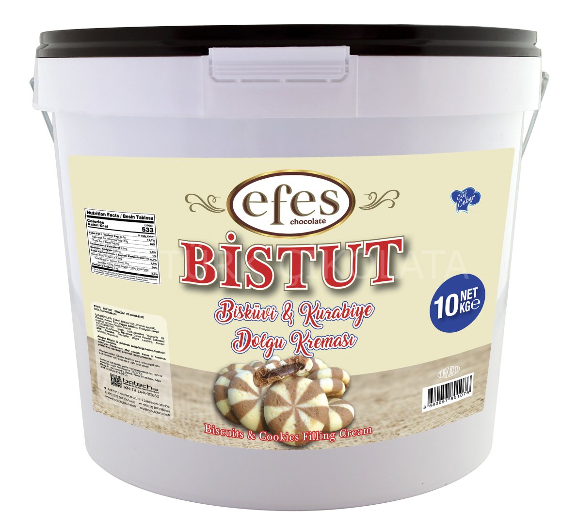 EFES ÇİKOLATA BİSTUT DOLGU NORMAL KREMASI