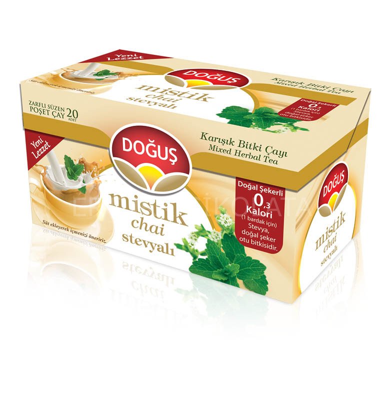DOĞUŞ MİSTİK CHAİ STEVYALI KARIŞIK BİTKİ ÇAYI 20'Lİ
