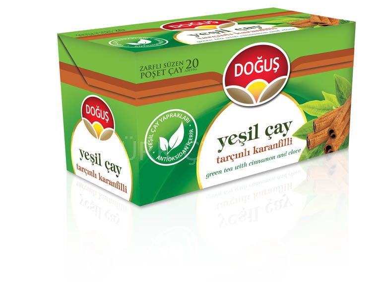 DOĞUŞ YEŞİL ÇAY TARÇIN - KARANFİLLİ 20'Lİ