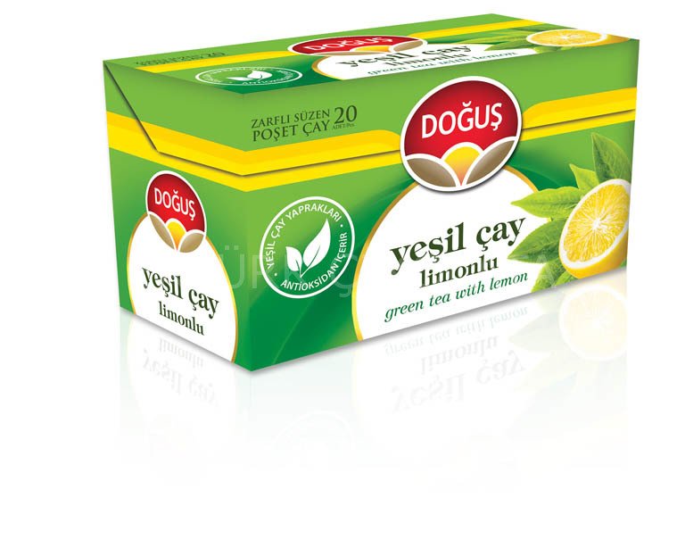 DOĞUŞ YEŞİL ÇAY LİMONLU 20'Lİ