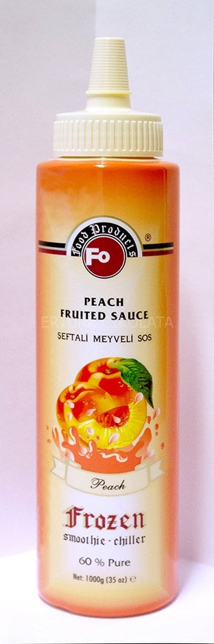 FO ŞEFTALİ MEYVELİ SOS FROZEN (%60 ŞEFTALİ) 1 KG