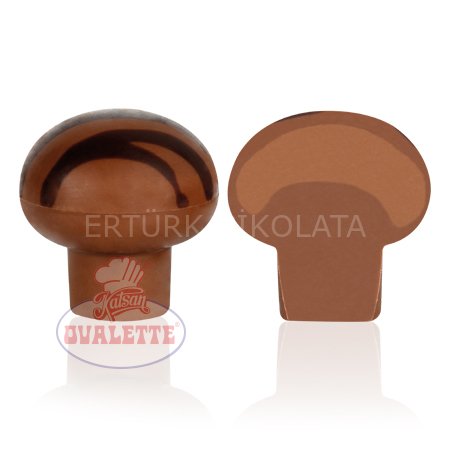 SCHÖNE SCHOKOLADE BİTTER ÇİZGİLİ SÜTLÜ MANTAR