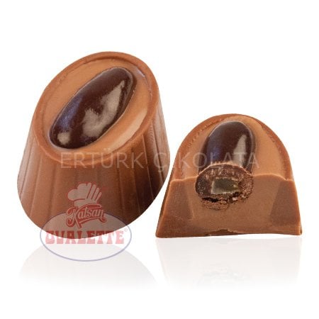 SCHÖNE SCHOKOLADE PORTAKAL DRAJELİ SÜTLÜ OVAL KUP