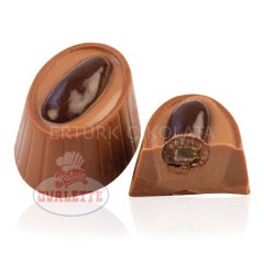 SCHÖNE SCHOKOLADE PORTAKAL DRAJELİ SÜTLÜ OVAL KUP