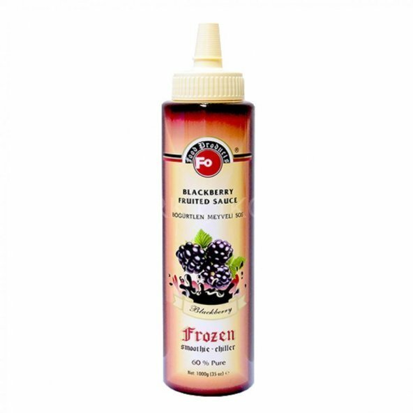 FO BÖĞÜRTLENLİ DONDURMA SOSU (%25 BÖĞÜRTLEN) 1 KG