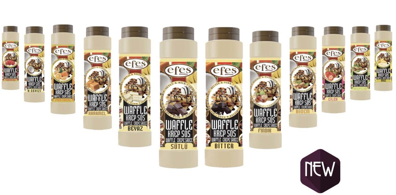 EFES ÇİKOLATA FİLDİŞİ WAFFLE SOS 800 GR