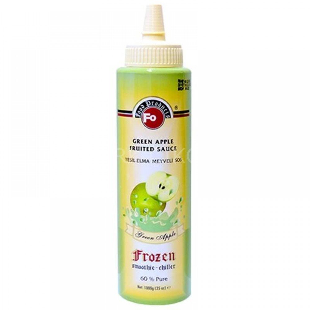 FO YEŞİL ELMALI DONDURMA SOSU (%25 YEŞİL ELMA) 1 KG
