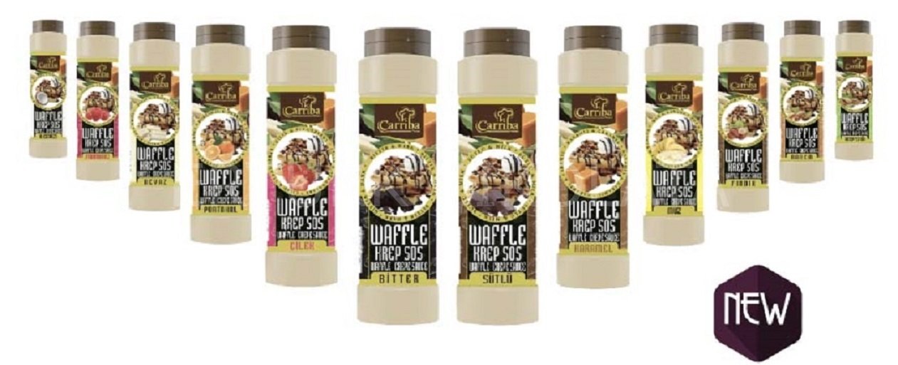 CARRİBA BADEM WAFFLE SOS 800 GR