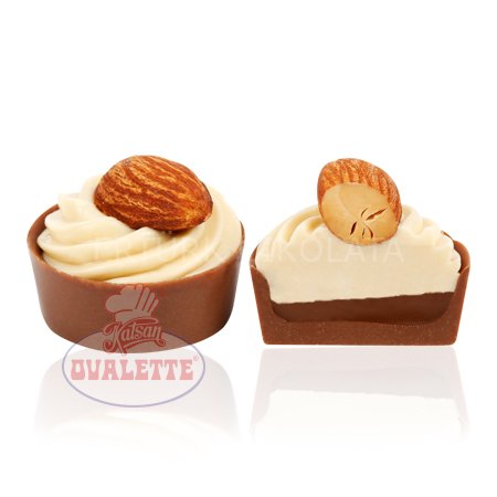 SCHÖNE SCHOKOLADE BADEMLİ SÜTLÜ TARTOLET KUP