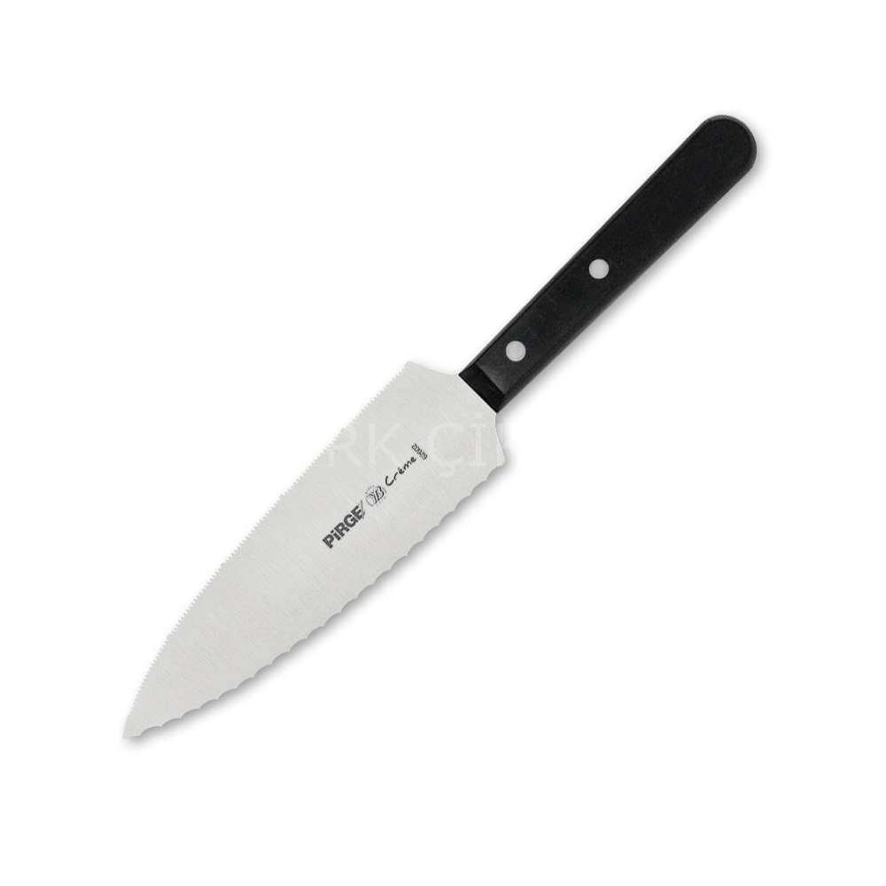 PİRGE CREME PASTA SERVİS BIÇAĞI ÇİFT DİŞLİ 18 CM