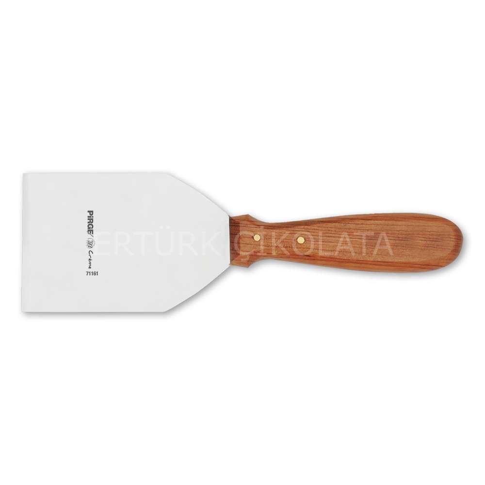 PİRGE CREME SPATULA NO: 1 AHŞAP SAP 11 CM