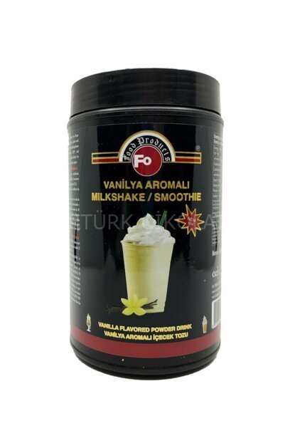 FO VANİLYA AROMALI İÇECEK TOZU (MİLKSHAKE/SMOOTHİE) 1 KG