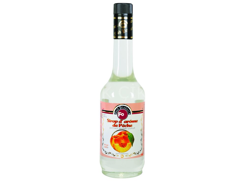 FO ŞEFTALİ AROMALI SİROP D’AROME DE PECHE 700 ML