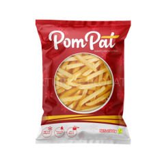 POMPAT İNCE DİLİM PATATES SARI 7x7 2,5 KG