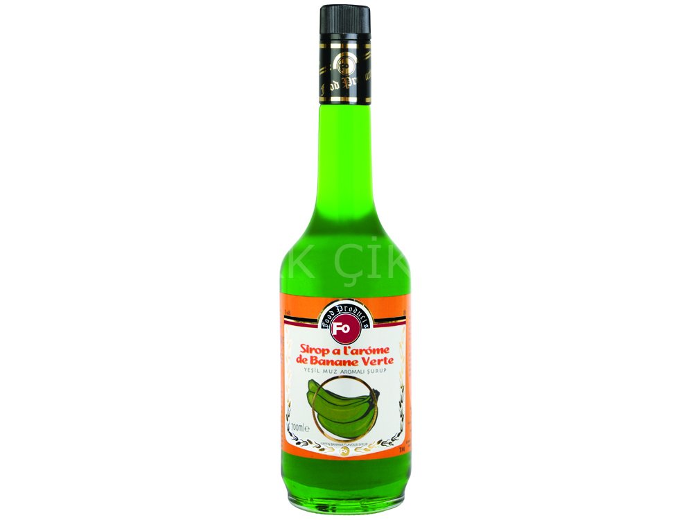 FO YEŞİL MUZ AROMALI SİROP D’AROME DE BANANA VERTE 700 ML