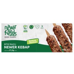 NEWER FOODS NEWER BİTKİ BAZLI KEBAP 150 GR