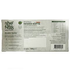 NEWER FOODS BİTKİ BAZLI İNEGÖL KÖFTE 160 GR
