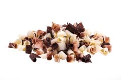 BARLO ÇİKOLATA MERMER DESENLİ BUKLE ÇİKOLATA 15 MM 1000 GR