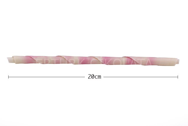 BARLO ÇİKOLATA PEMBE DESENLİ KALEM ÇİKOLATA 600 GR