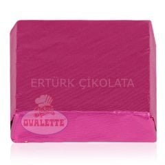 SCHÖNE SCHOKOLADE PEMBE YALDIZLI KARE İNCE