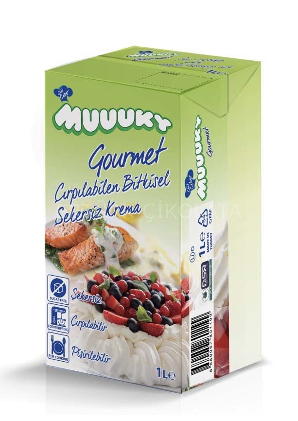 MUUUKY ŞANTİ GOURMET ŞEKERSİZ 1 LT