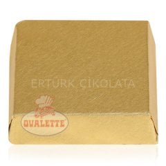 SCHÖNE SCHOKOLADE ALTIN YALDIZLI KARE İNCE