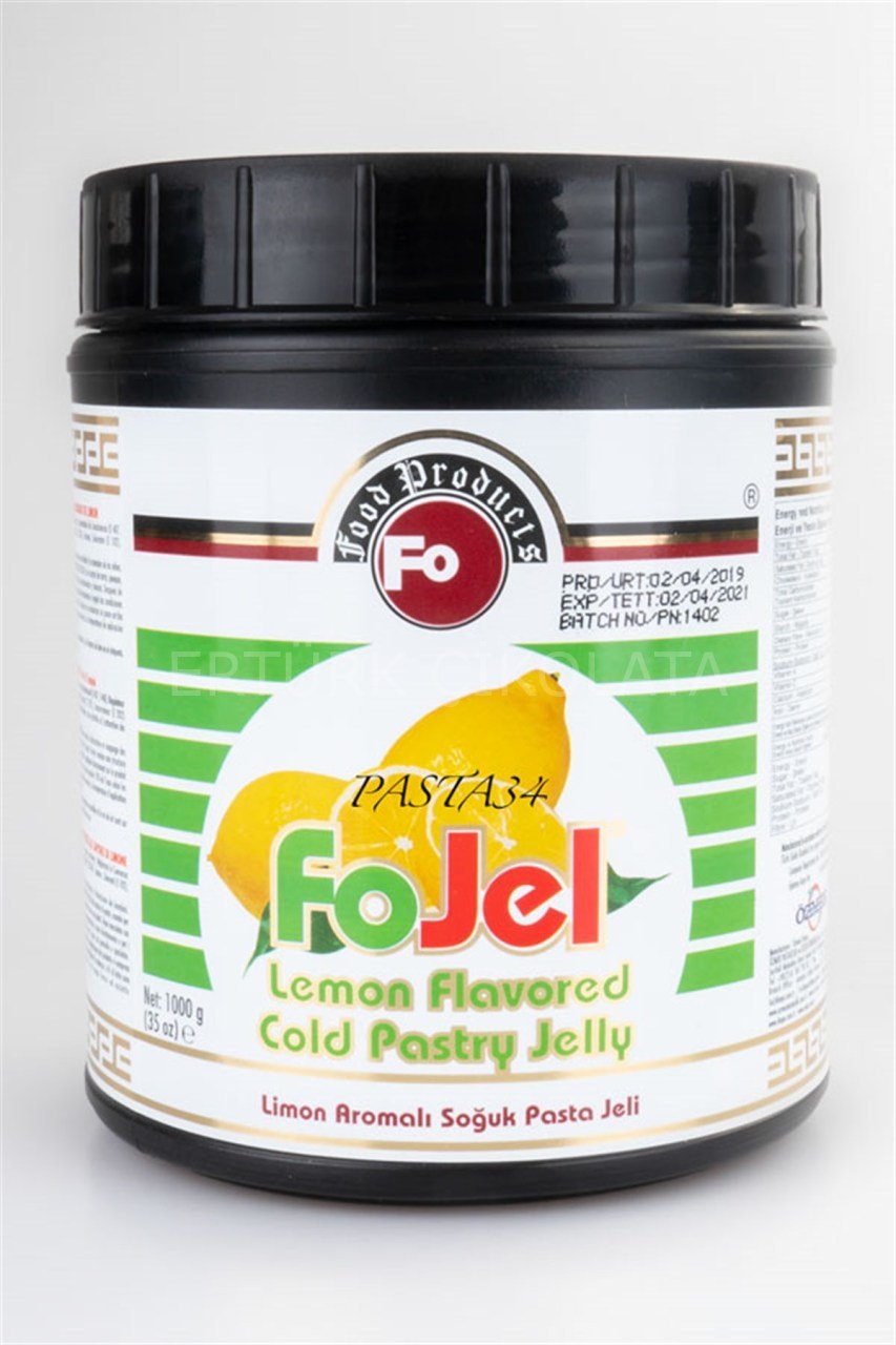 FO LİMON AROMALI SOĞUK PASTA JELİ 1 KG