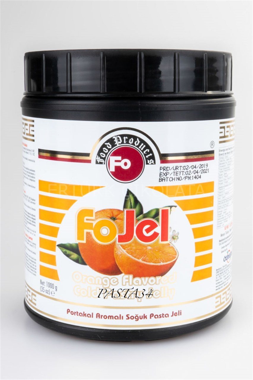 FO PORTAKAL AROMALI SOĞUK PASTA JELİ 1 KG