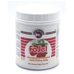 FO ÇİLEK AROMALI SİMLİ SOĞUK PASTA JELİ 1 KG