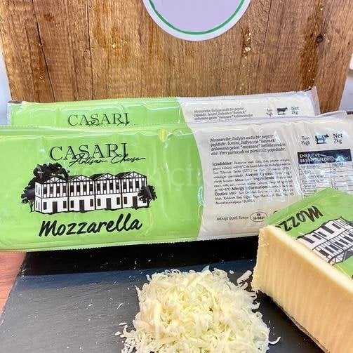 CASARİ MOZERELLA (PİZZA İÇİN PEYNİR) 2 KG