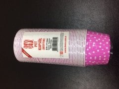 BENS SİLİNDİR KEK KALIBI PET KAPSÜL PEMBE (50X39) 50'Lİ